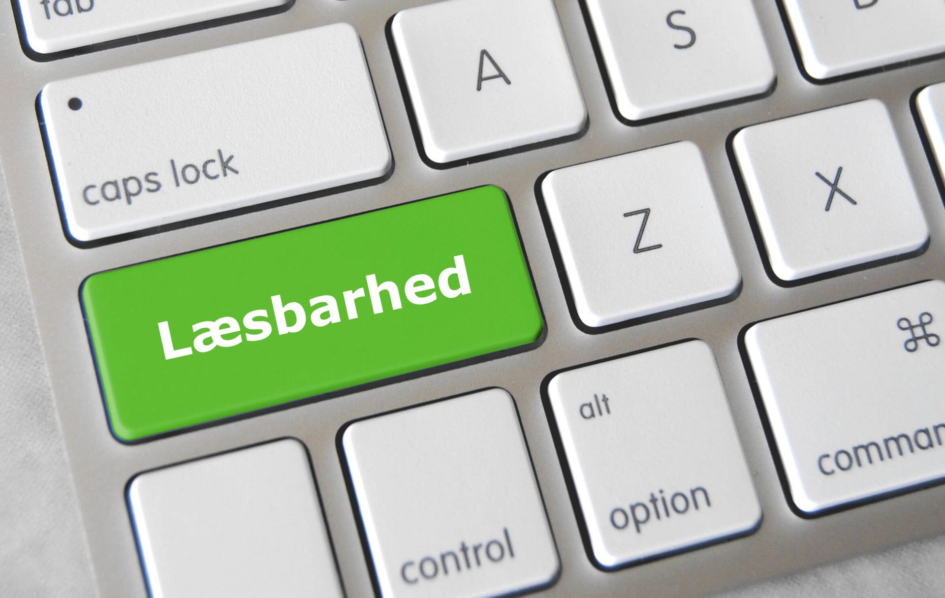 Retningslinjer for Læsbarhed i Webtilgængelighed