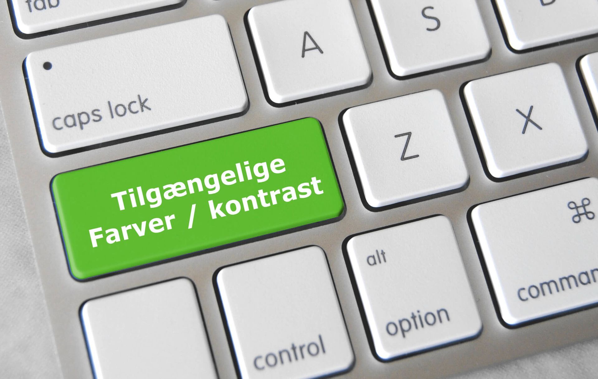 Webtilgængelighed: Farver og kontrast i design